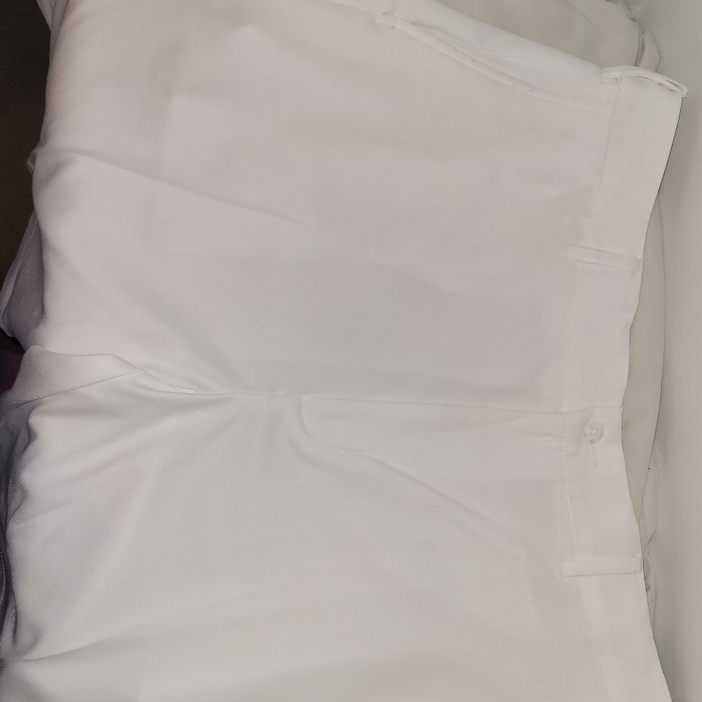 Pga tour golf shorts white men's size 36 nwt